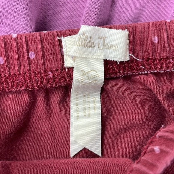 Matilda Jane Little Girls Maroon Purple Quinn Dress, Diaper Cover 18-24 Months - Picture 3 of 7